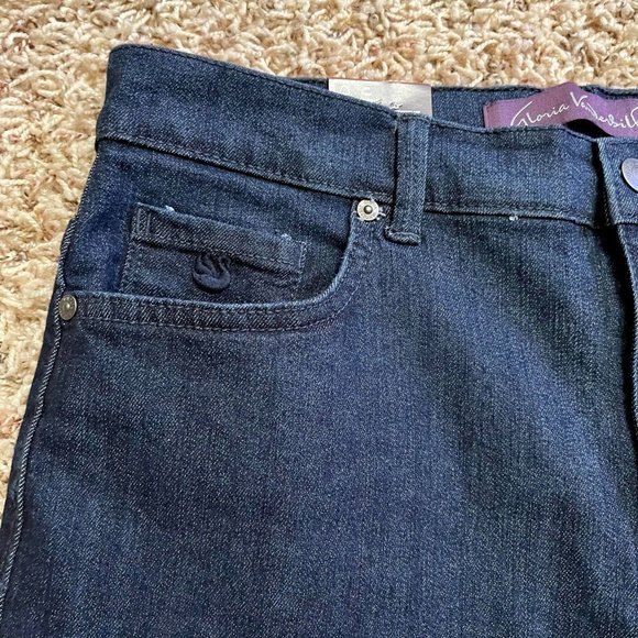 NEW Gloria Vanderbilt Women's Amanda Stretch Denim Jeans, Size 8 - Picture 4 of 12
